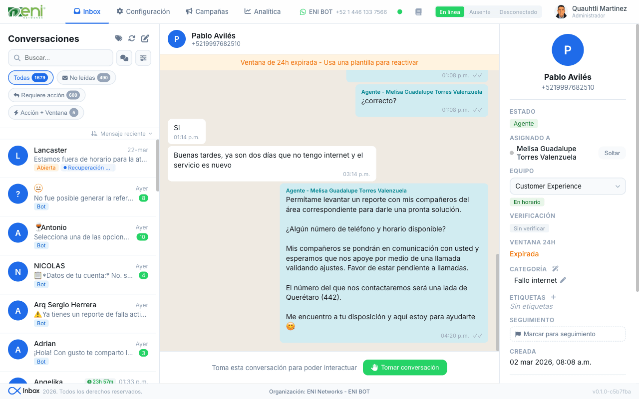 Conversación abierta
